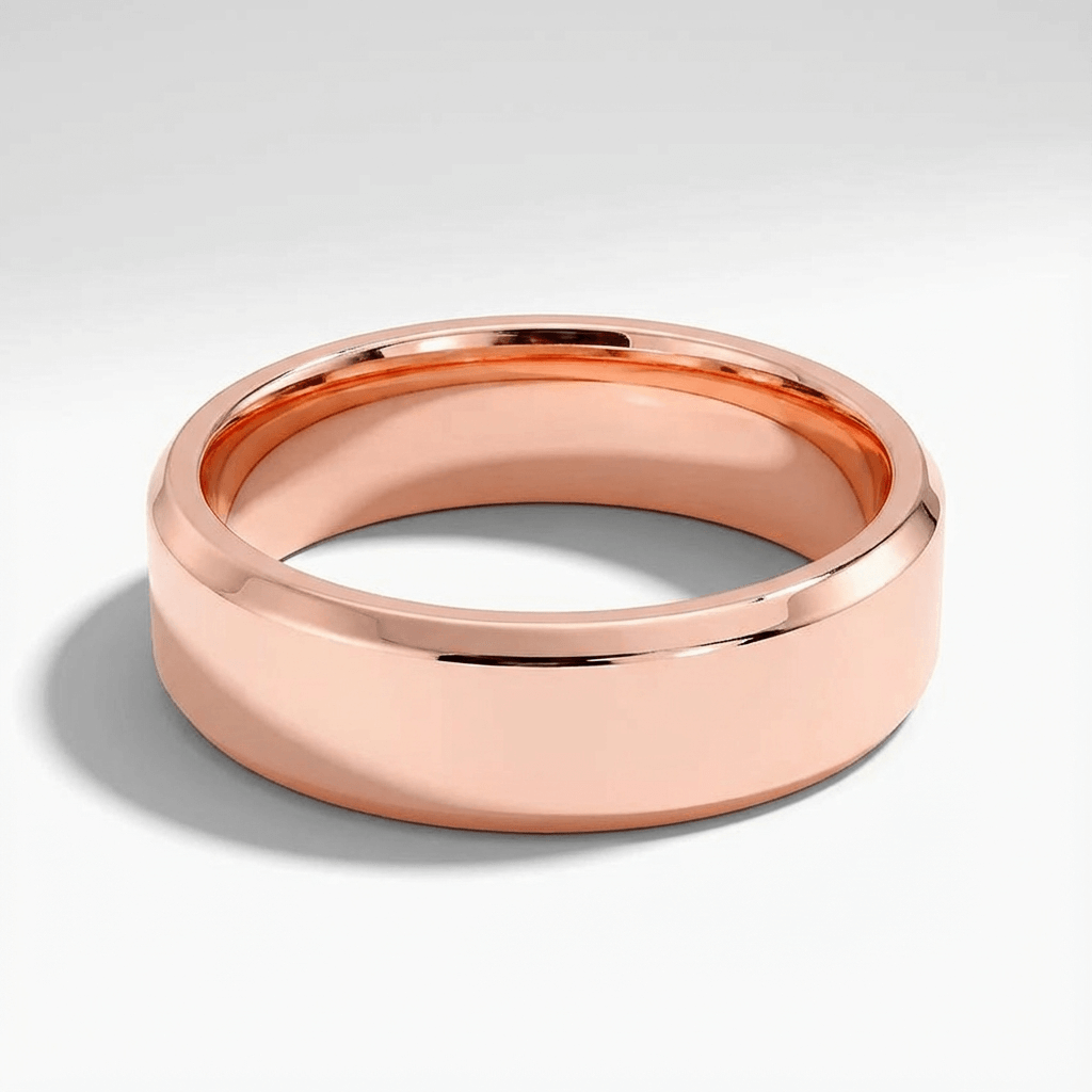 Flat Wedding Band