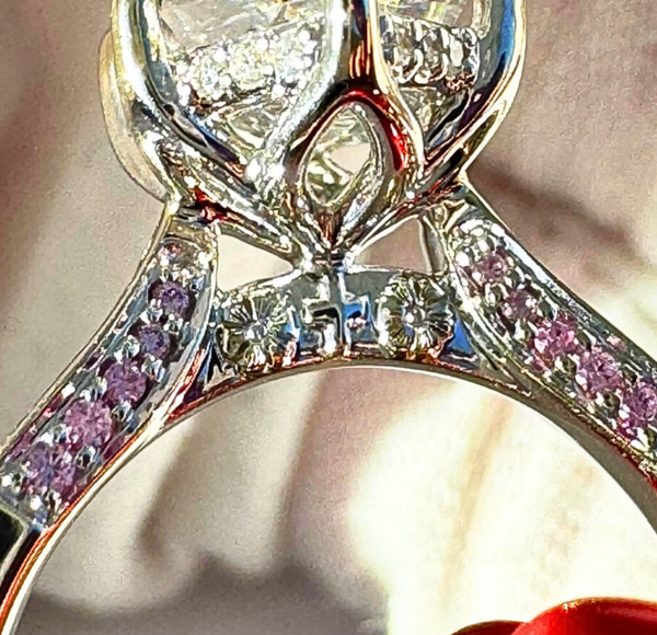 Cross with florals on each side