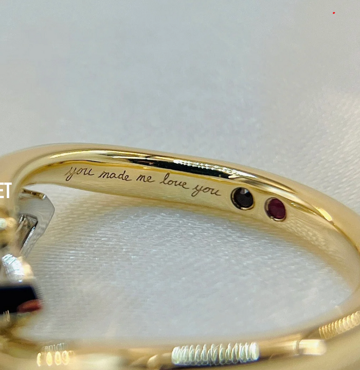 Inside the band engraving