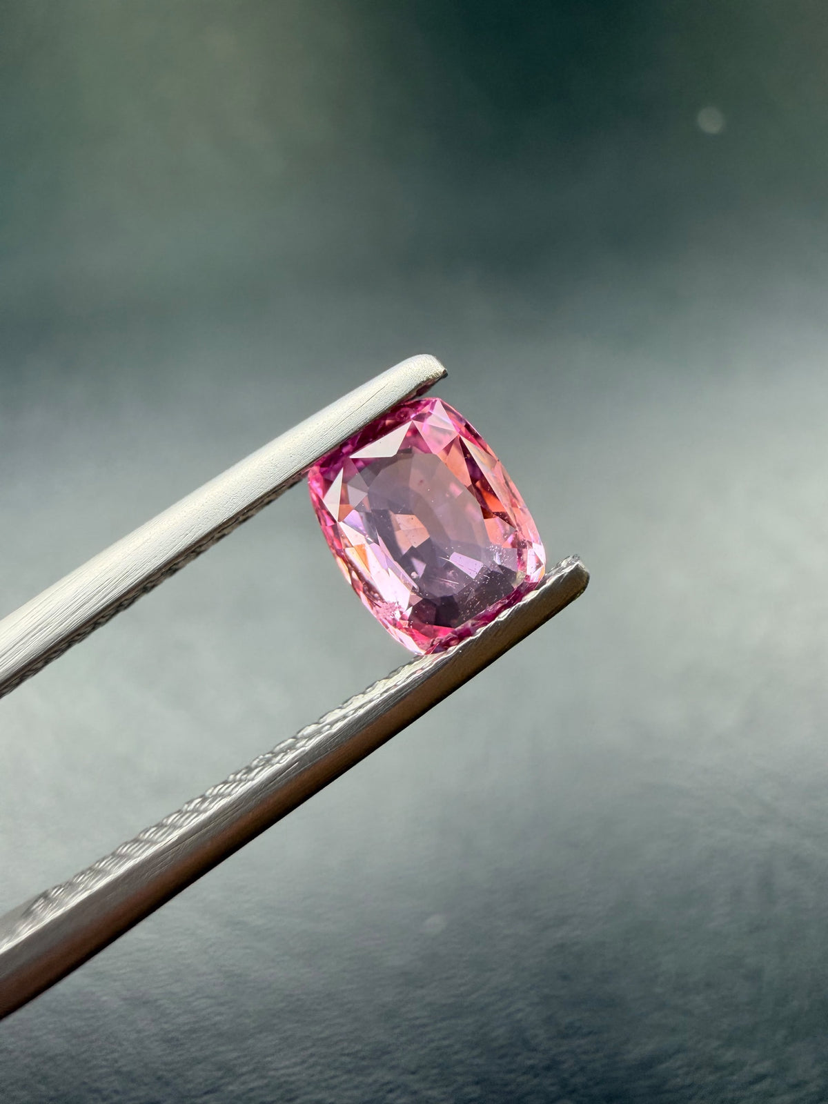 Natural 1.05ct Cushion Pink Sapphire