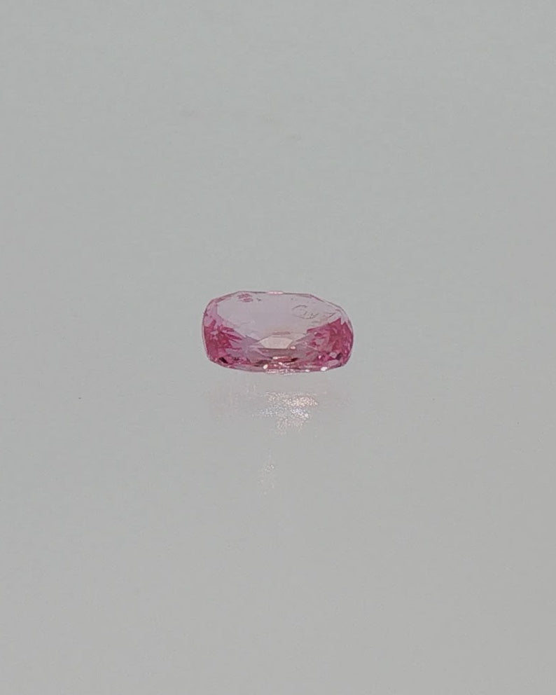 Natural 1.05ct Cushion Pink Sapphire