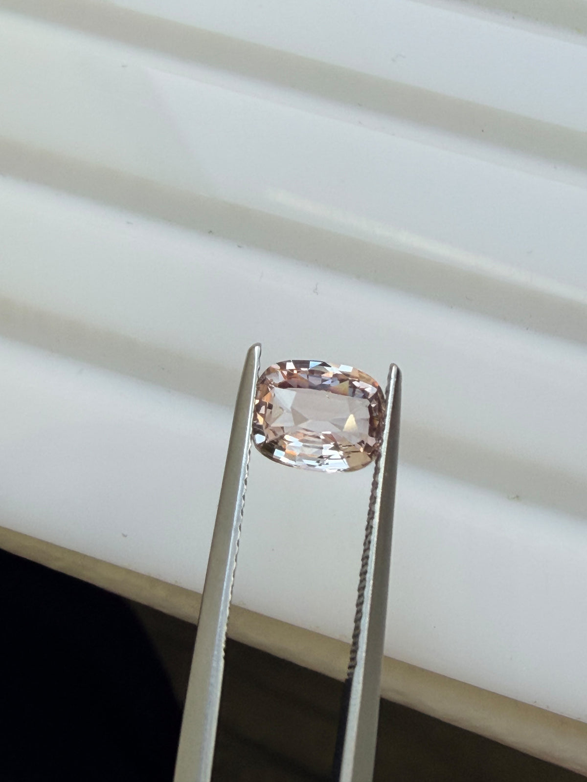 Natural 1.74ct Cushion Light Pink Sapphire
