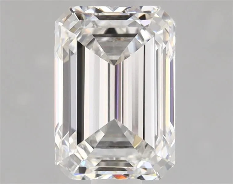 1.23ct Emerald Lab Grown Diamond (Colour F, Clarity VVS2, IGI Certified)