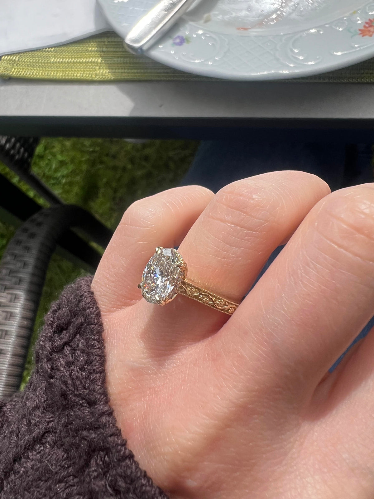 Nancy & Jack’s Custom Ring