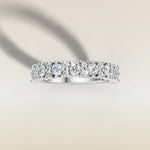 1554.1 - Mixed Round Eternity Band, view 8