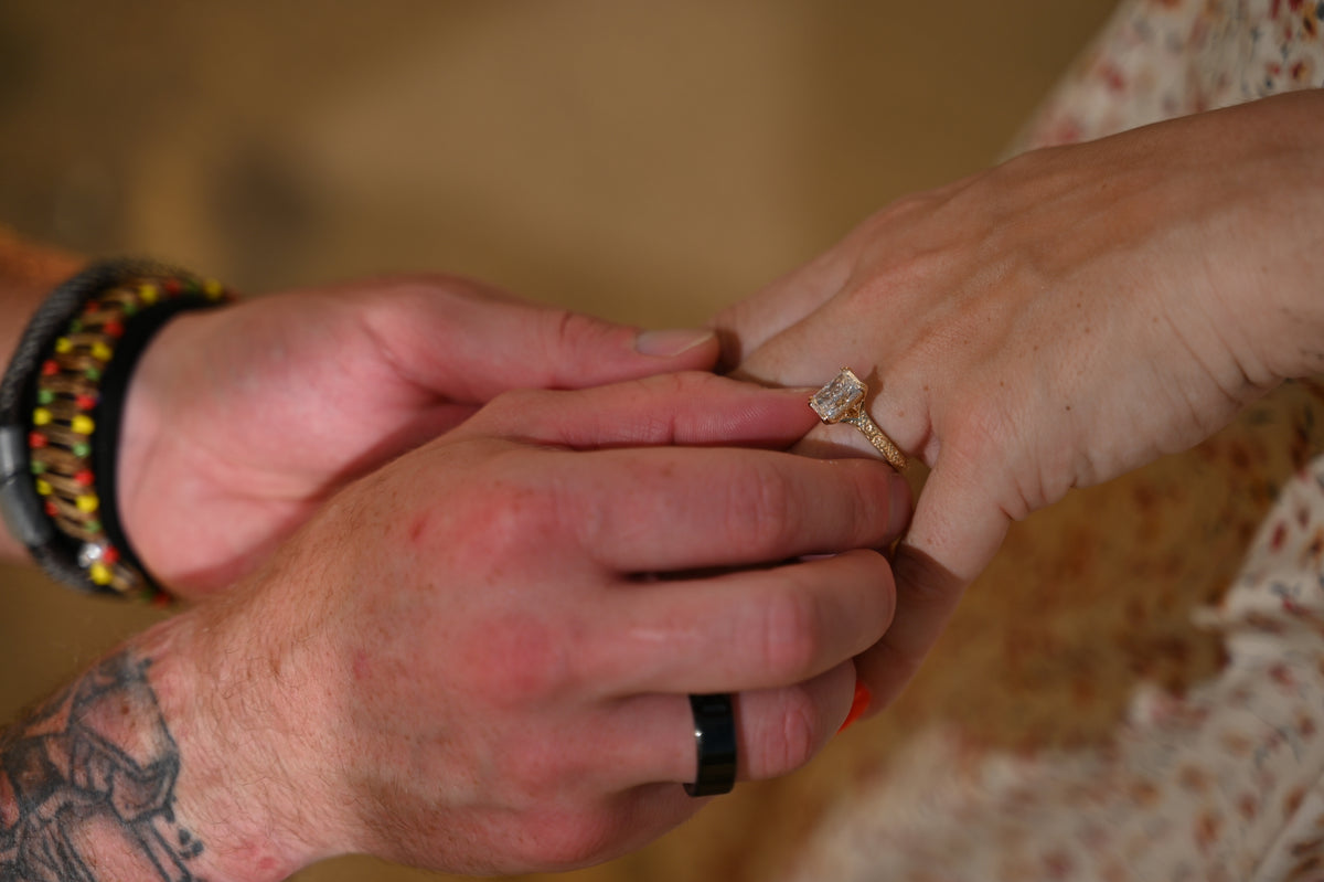 Ben & Isabelle’s Custom Ring