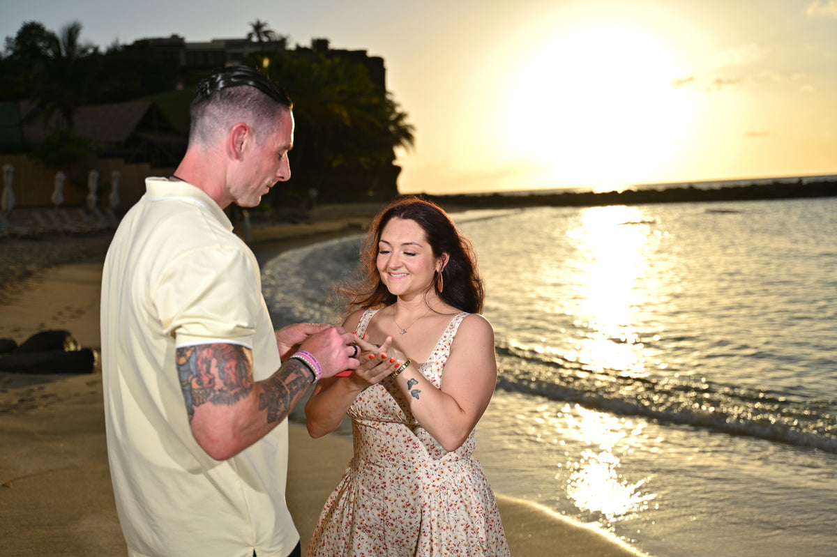 Ben & Isabelle’s Custom Ring