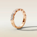 1778.1 - Marquise and Round Half Eternity Band, view 9