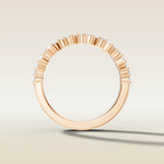 1778.1 - Marquise and Round Half Eternity Band, view 10