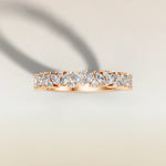 1778.1 - Marquise and Round Half Eternity Band, view 12