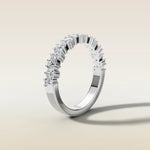 1778.1 - Marquise and Round Half Eternity Band, view 5