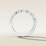 1778.1 - Marquise and Round Half Eternity Band, view 6