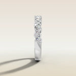 1778.1 - Marquise and Round Half Eternity Band, view 7