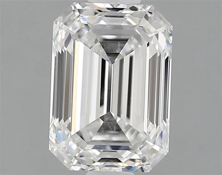 2.00ct Emerald Lab Grown Diamond (Colour D, Clarity VVS1, IGI Certified)