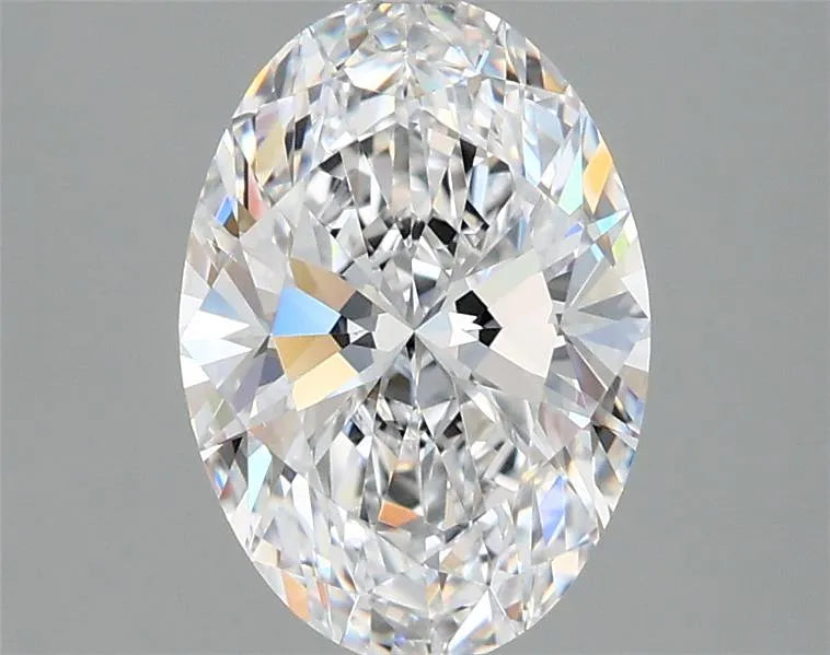 2.00ct Oval Lab Grown Diamond (Colour D, Clarity FL, IGI Certified)