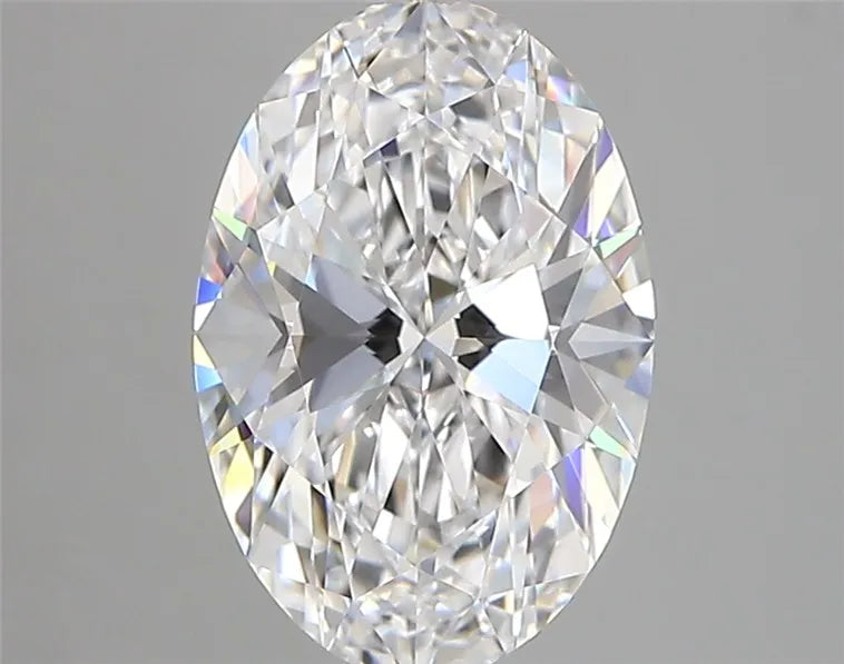 2.00ct Oval Lab Grown Diamond (Colour D, Clarity FL, IGI Certified)