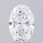 2.00ct Oval Lab Grown Diamond (Colour D, Clarity IF, IGI Certified)