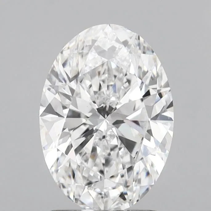 2.00ct Oval Lab Grown Diamond (Colour D, Clarity VS1, IGI Certified)