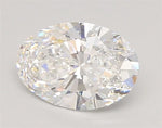 2.00ct Oval Lab Grown Diamond (Colour D, Clarity VS1, IGI Certified)