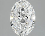 2.00ct Oval Lab Grown Diamond (Colour D, Clarity VS1, IGI Certified)