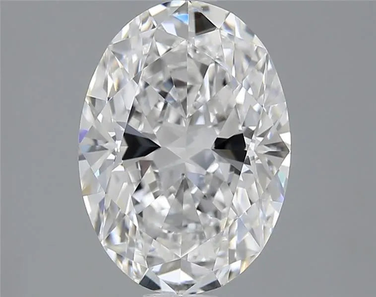 2.00ct Oval Lab Grown Diamond (Colour D, Clarity VVS1, IGI Certified)