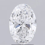 2.00ct Oval Lab Grown Diamond (Colour D, Clarity VVS2, IGI Certified)