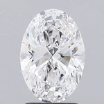 2.00ct Oval Lab Grown Diamond (Colour D, Clarity VVS2, IGI Certified)