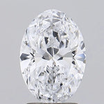 2.00ct Oval Lab Grown Diamond (Colour E, Clarity IF, IGI Certified)