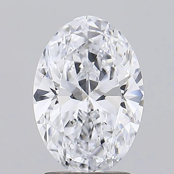 2.00ct Oval Lab Grown Diamond (Colour E, Clarity IF, IGI Certified)