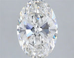 2.00ct Oval Lab Grown Diamond (Colour E, Clarity VS2, IGI Certified)