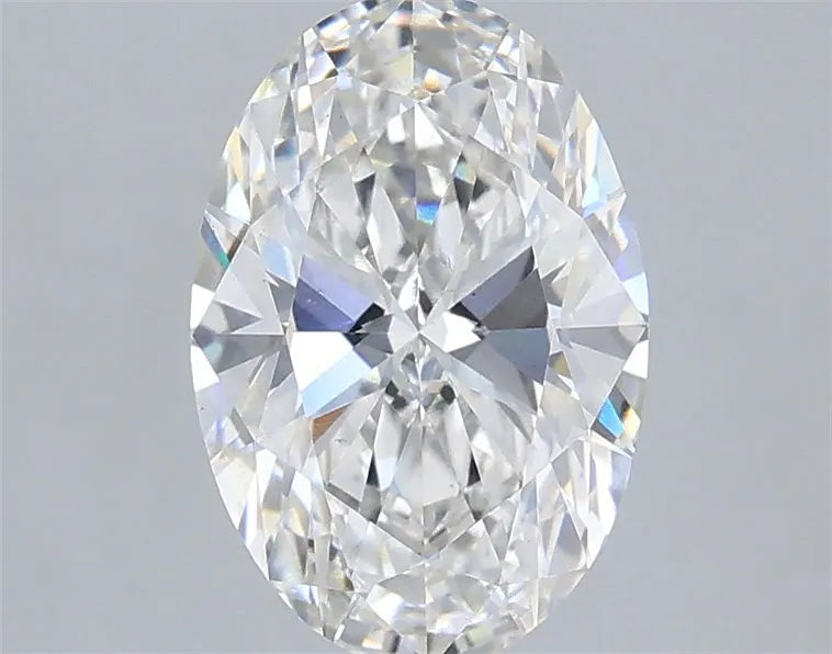 2.00ct Oval Lab Grown Diamond (Colour E, Clarity VS2, IGI Certified)