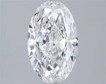 2.00ct Oval Lab Grown Diamond (Colour E, Clarity VVS1, IGI Certified)