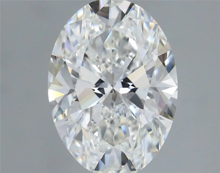 2.00ct Oval Lab Grown Diamond (Colour E, Clarity VVS1, IGI Certified)