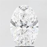 2.00ct Oval Lab Grown Diamond (Colour E, Clarity VVS1, IGI Certified)