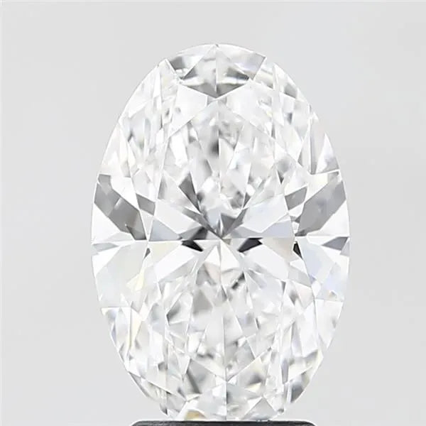 2.00ct Oval Lab Grown Diamond (Colour E, Clarity VVS1, IGI Certified)