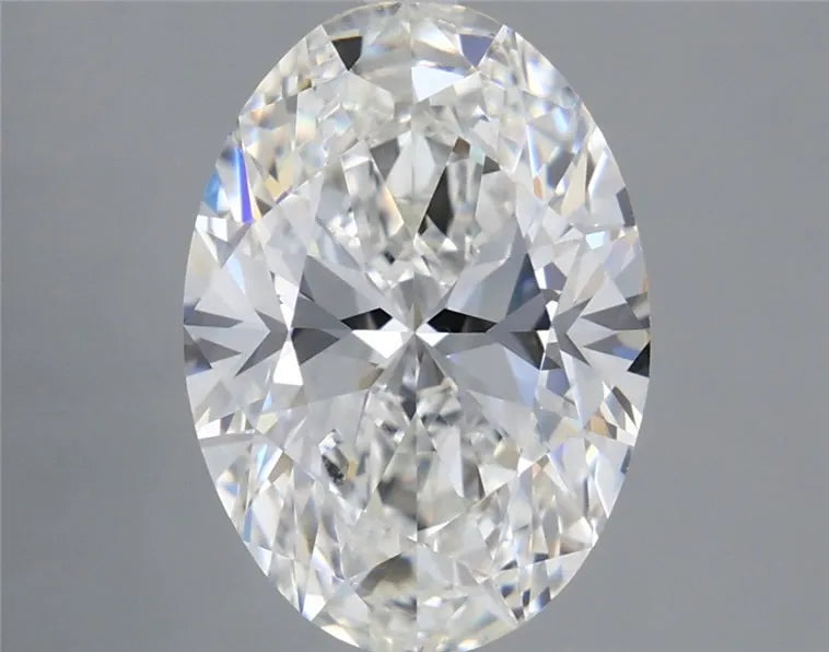 2.00ct Oval Lab Grown Diamond (Colour E, Clarity VVS2, IGI Certified)
