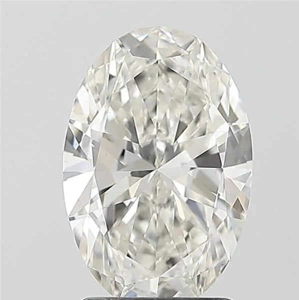 2.00ct Oval Lab Grown Diamond (Colour F, Clarity VS1, IGI Certified)
