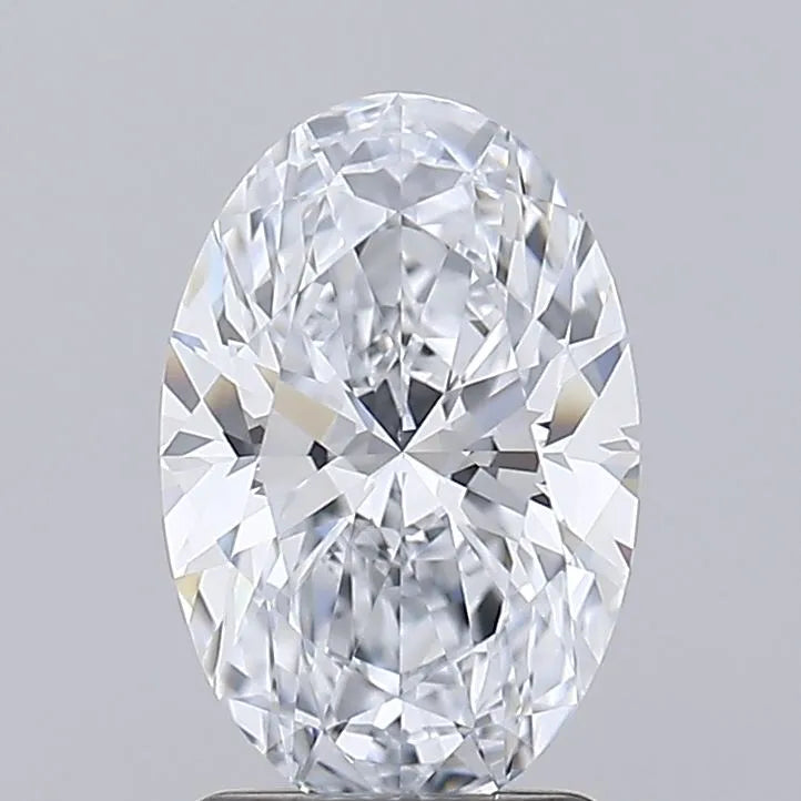 2.00ct Oval Lab Grown Diamond (Colour F, Clarity VVS1, IGI Certified)