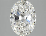 2.00ct Oval Lab Grown Diamond (Colour F, Clarity VVS1, IGI Certified)