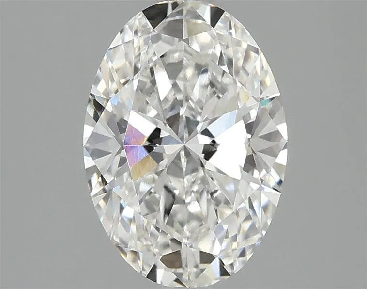 2.00ct Oval Lab Grown Diamond (Colour F, Clarity VVS1, IGI Certified)