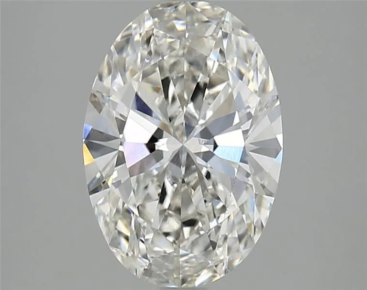 2.00ct Oval Lab Grown Diamond (Colour F, Clarity VVS2, IGI Certified)