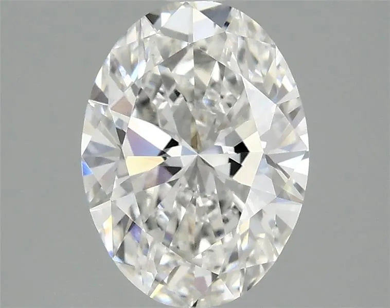 2.00ct Oval Lab Grown Diamond (Colour F, Clarity VVS2, IGI Certified)