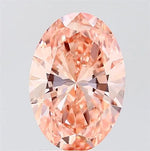 2.00ct Oval Lab Grown Diamond (Colour Fancy Vivid Pink, Clarity VS1, IGI Certified)