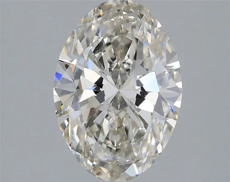2.00ct Oval Lab Grown Diamond (Colour H, Clarity VVS2, IGI Certified)