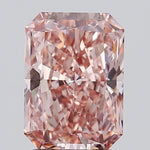 2.00ct Radiant Lab Grown Diamond (Colour Fancy Vivid Pink, Clarity VVS2, IGI Certified)