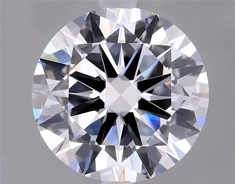 2.00ct Round Lab Grown Diamond (Colour D, Clarity VVS2, Cut EX, IGI Certified)