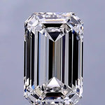2.01ct Emerald Lab Grown Diamond (Colour F, Clarity VVS1, IGI Certified)