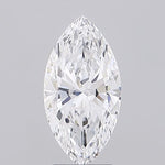 2.01ct Marquise Lab Grown Diamond (Colour D, Clarity IF, IGI Certified)