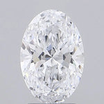 2.01ct Oval Lab Grown Diamond (Colour D, Clarity IF, Cut EX, IGI Certified)