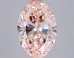 2.01ct Oval Lab Grown Diamond (Colour Fancy Intense Pink, Clarity VVS1, IGI Certified)
